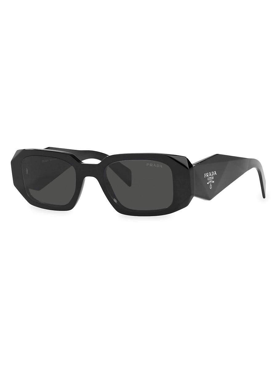 Prada Unisex PR17WS 49mm Rectangle Sunglasses Product Image