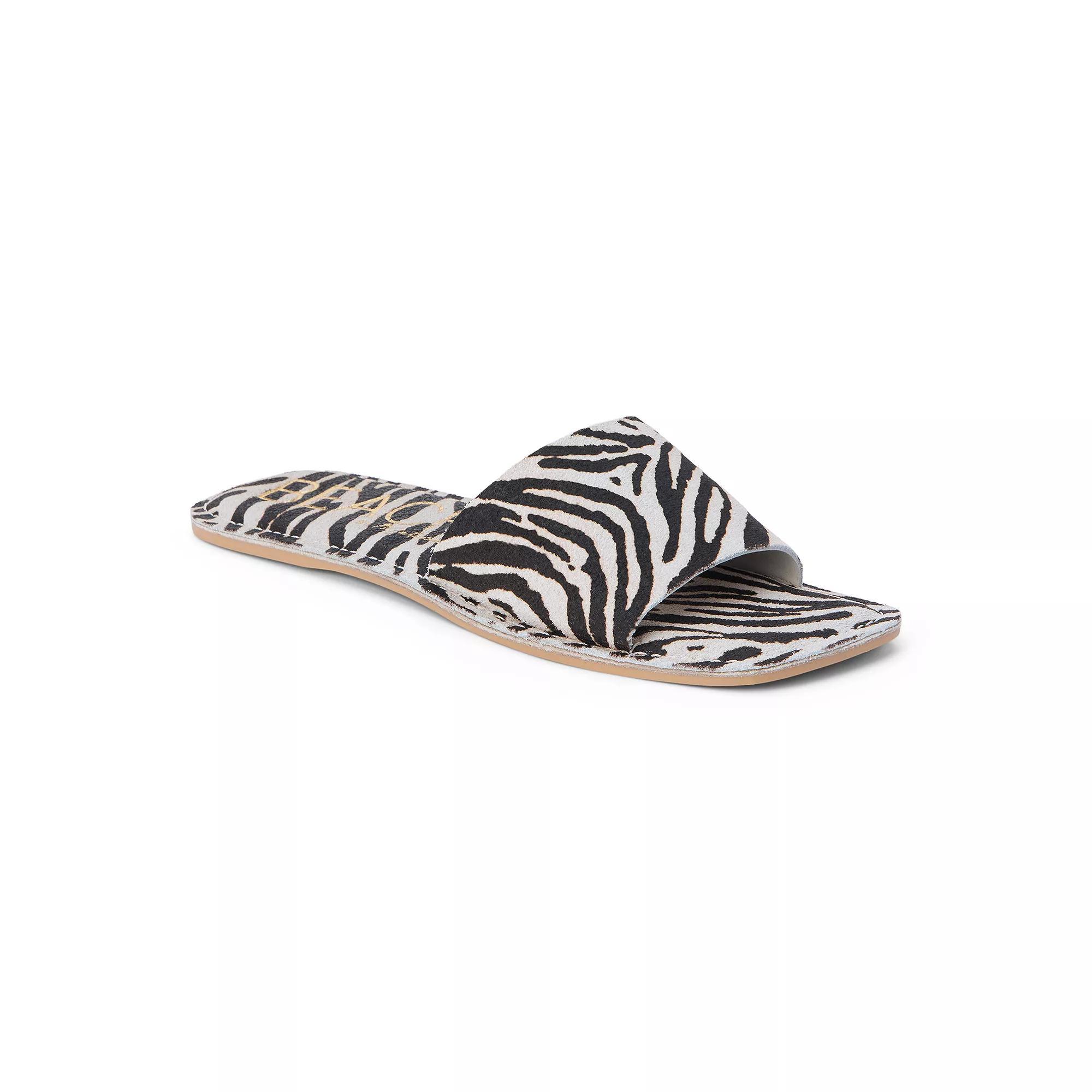 Beach by Matisse Bali Slide Women's Sandals, Size: 8, Zebra Product Image