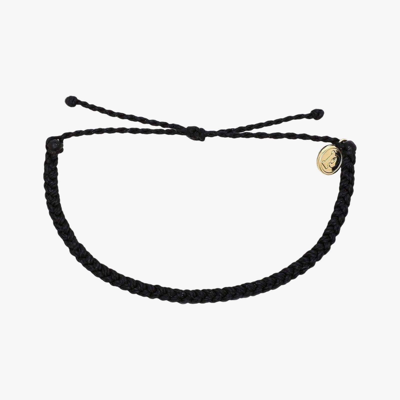 Solid Mini Braided Bracelet Male Product Image