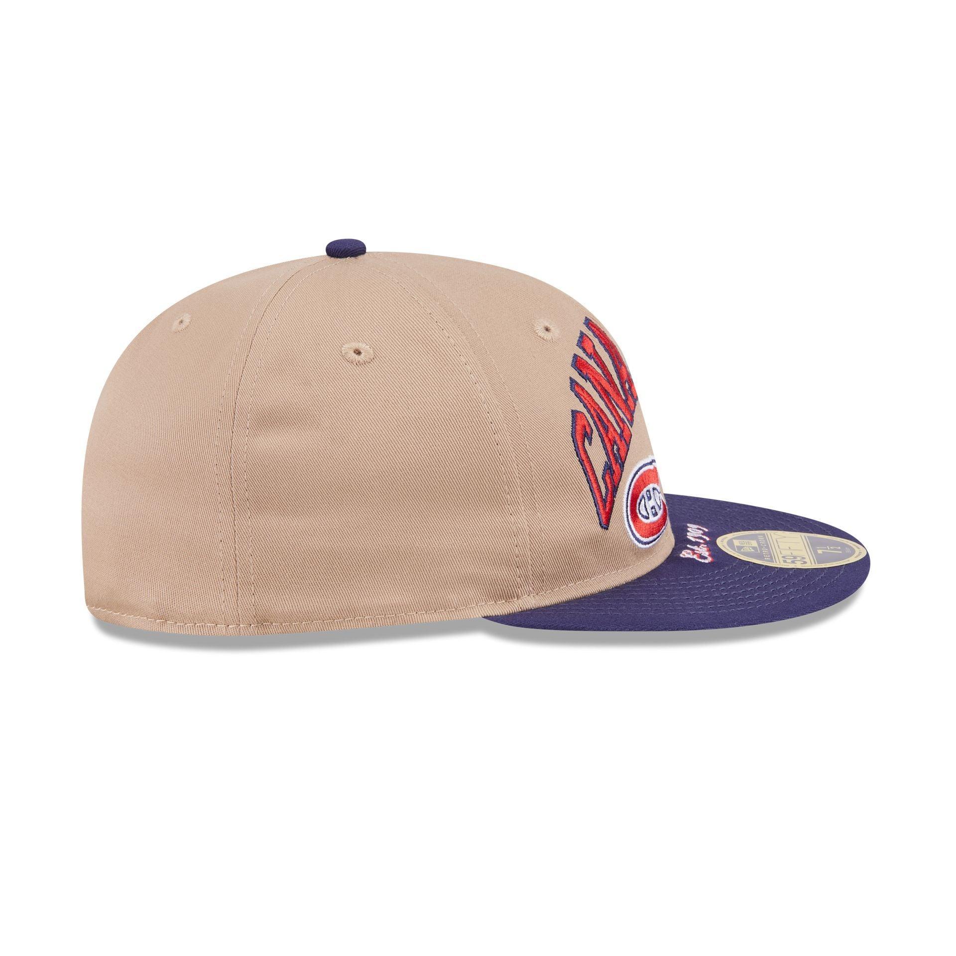 Montreal Canadiens Camel Retro Crown 59FIFTY Fitted Hat Male Product Image