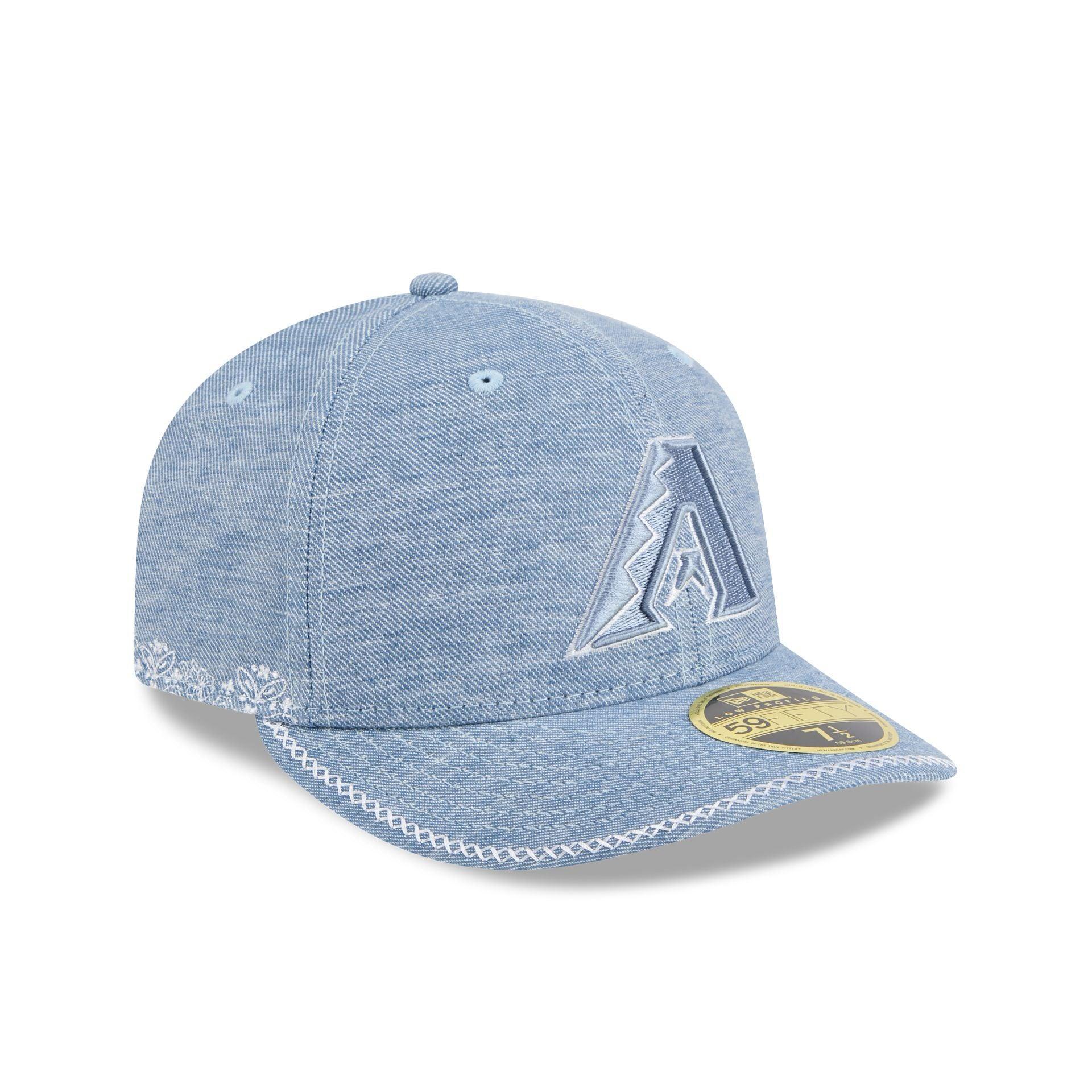 Arizona Diamondbacks Hand Stitched Chambray Low Profile 59FIFTY Fitted Hat Male Product Image
