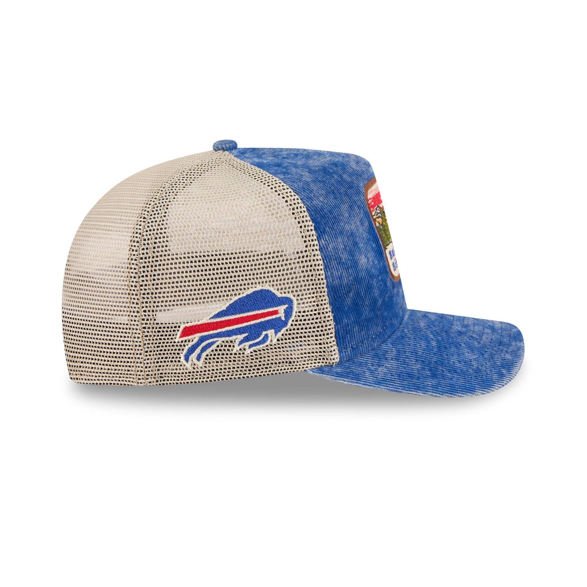 Buffalo Bills Vintage Landscape 9FIFTY A-Frame Trucker Hat Male Product Image