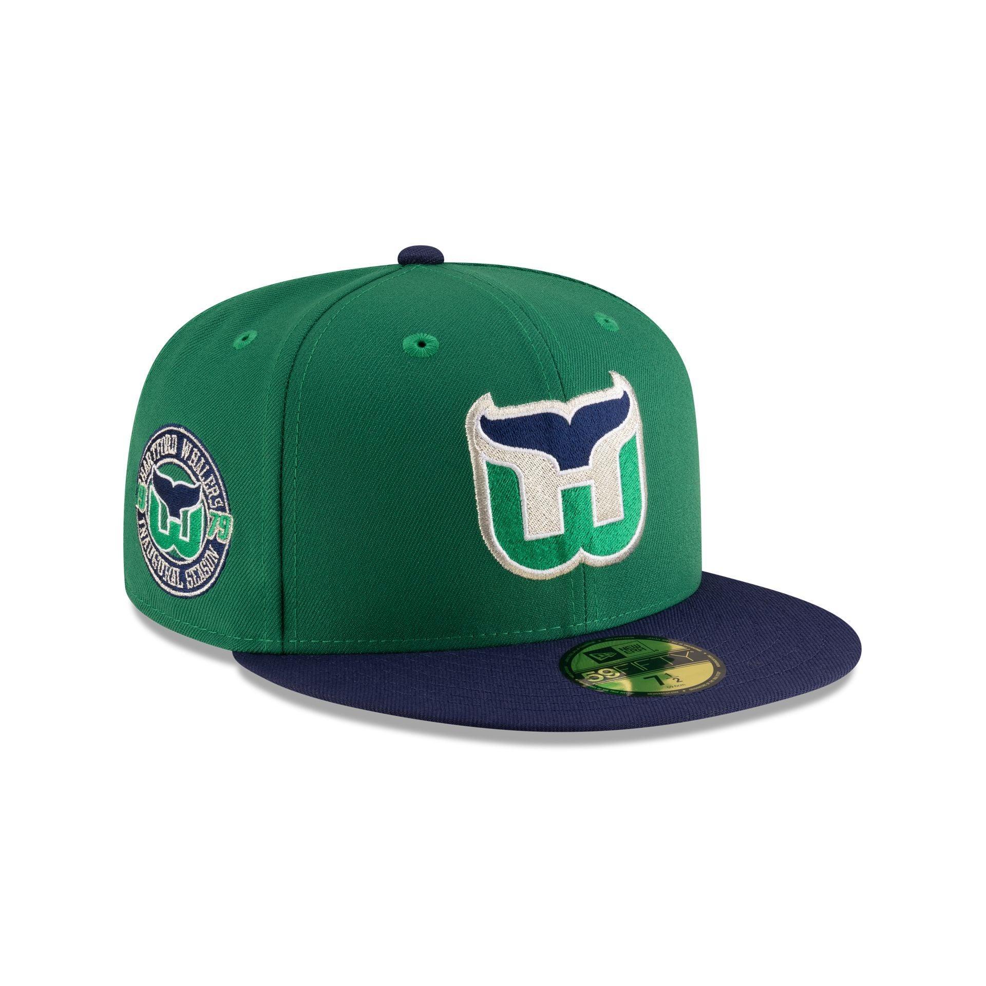 Hartford Whalers Vintage Kelly Green 59FIFTY Fitted Hat Male Product Image