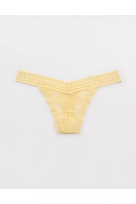 Show Off Beachside Lace Thong Underwear Women's Product Image