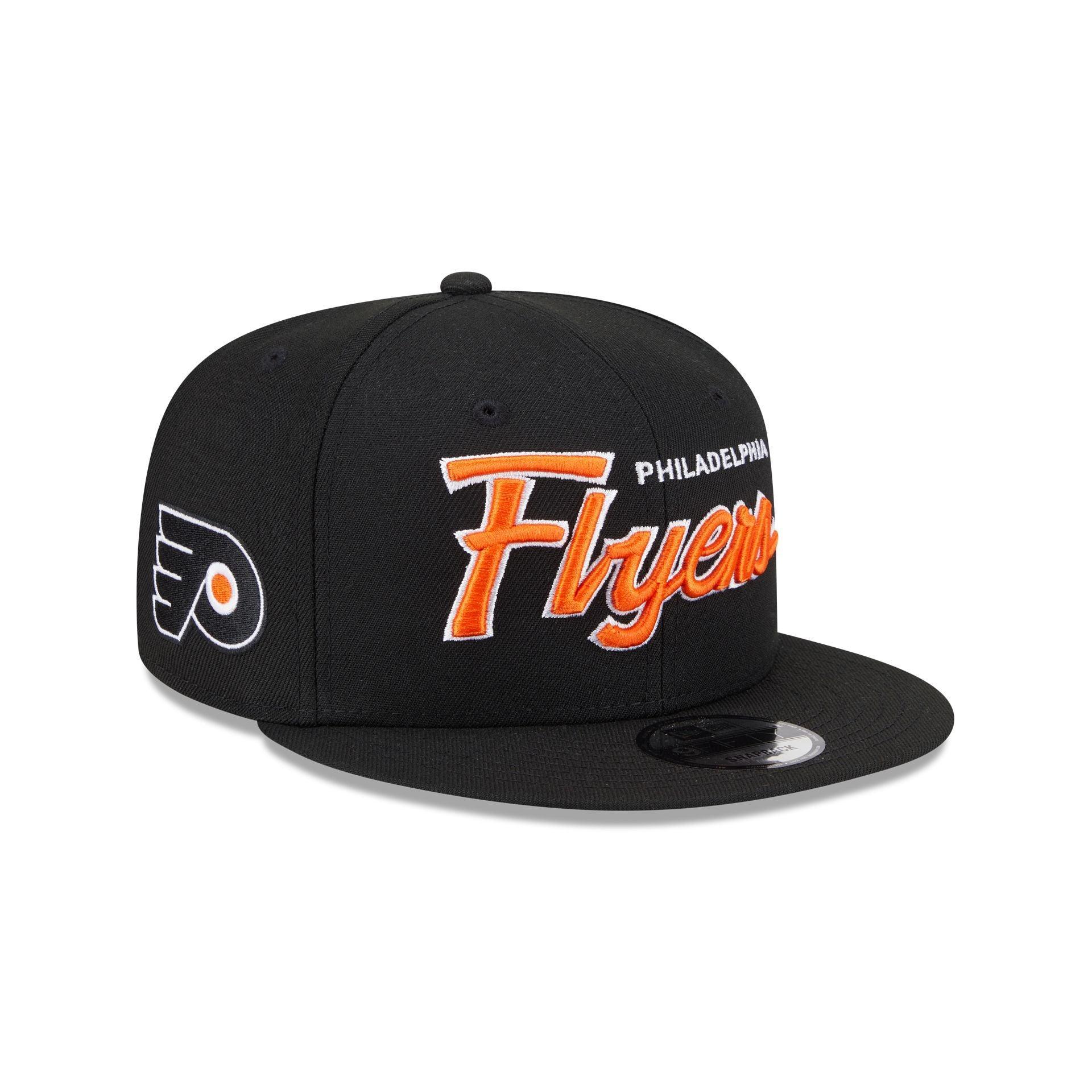 Philadelphia Flyers Script 9FIFTY Snapback Hat Male Product Image