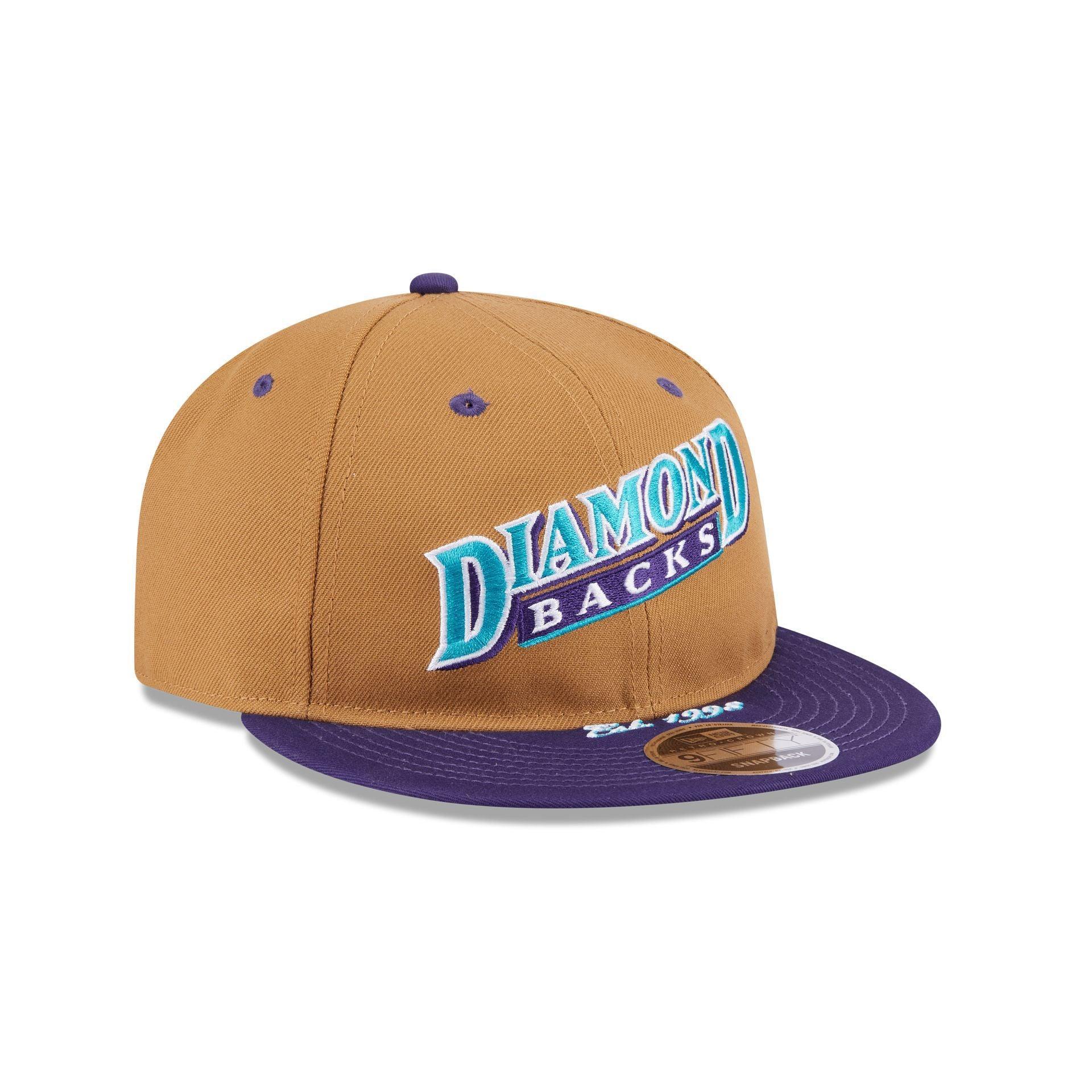 Arizona Diamondbacks Wheat Retro Crown 9FIFTY Snapback Hat Male Product Image