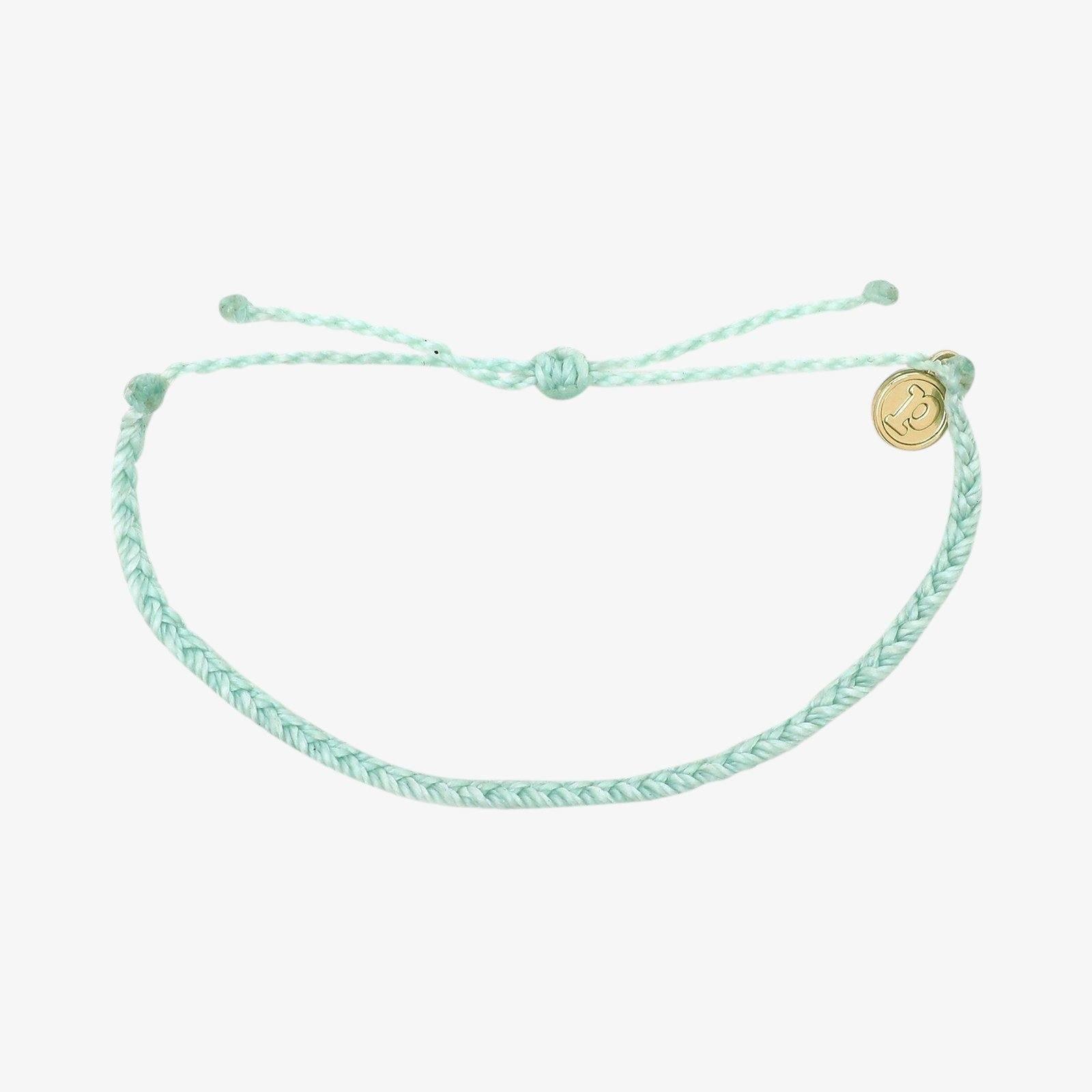 Solid Mini Braided Bracelet Male Product Image
