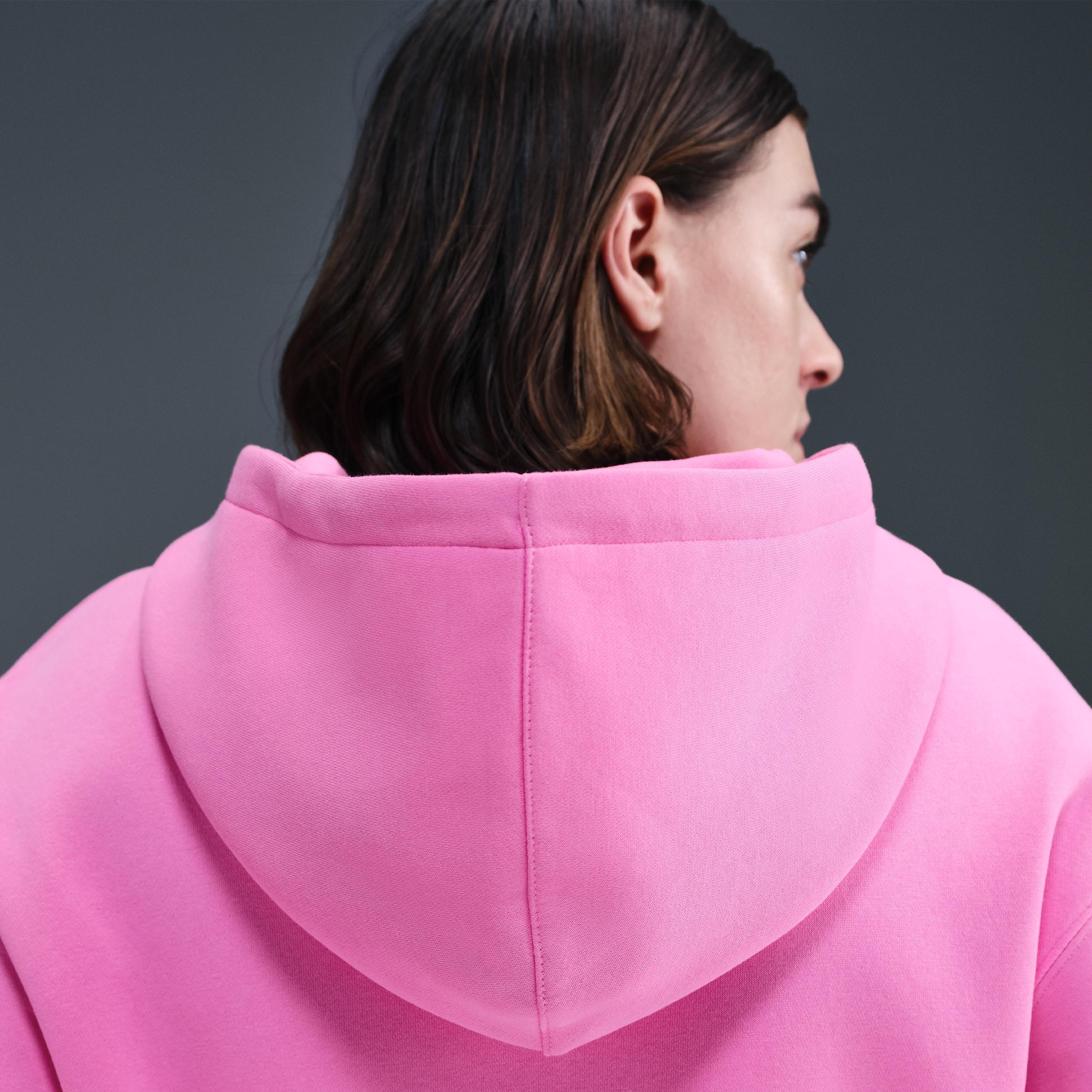 Women's Nike Sportswear Phoenix Fleece Loose Full-Zip Cropped Hoodie Product Image