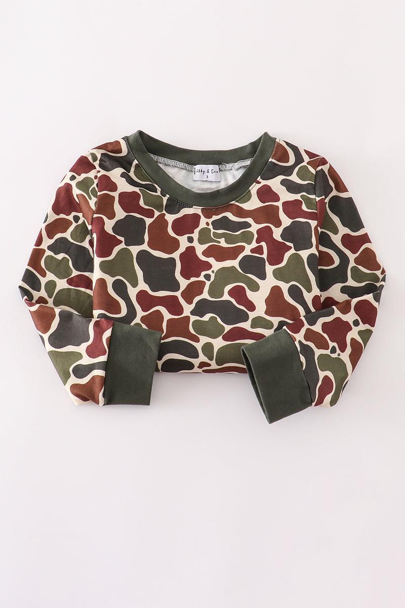 Camo leave dad&me sweatshirt Product Image