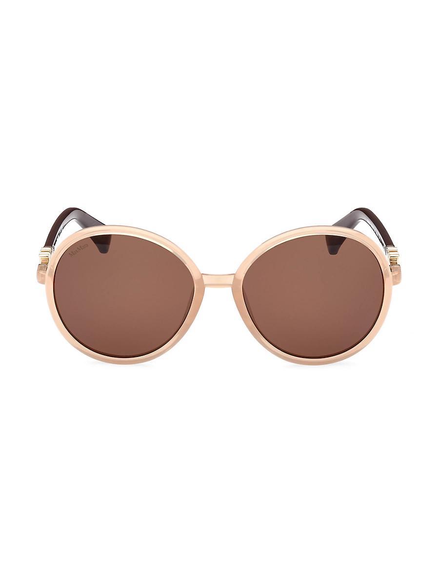 Womens Emme 58MM Round Sunglasses Product Image