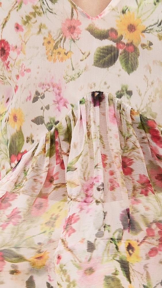 Marques Almeida Printed Chiffon Strappy Top | Shopbop Product Image