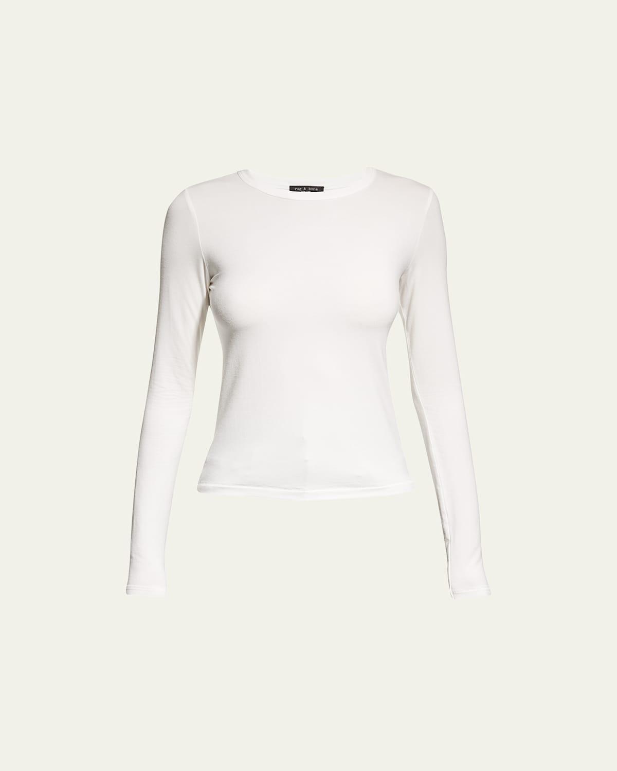 rag & bone Luca Slim Long Sleeve Tee Product Image