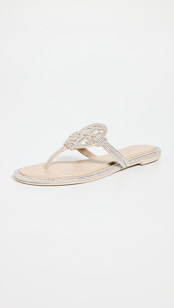 Tory Burch Miller Knotted Pave Sandals | Shopbop Product Image