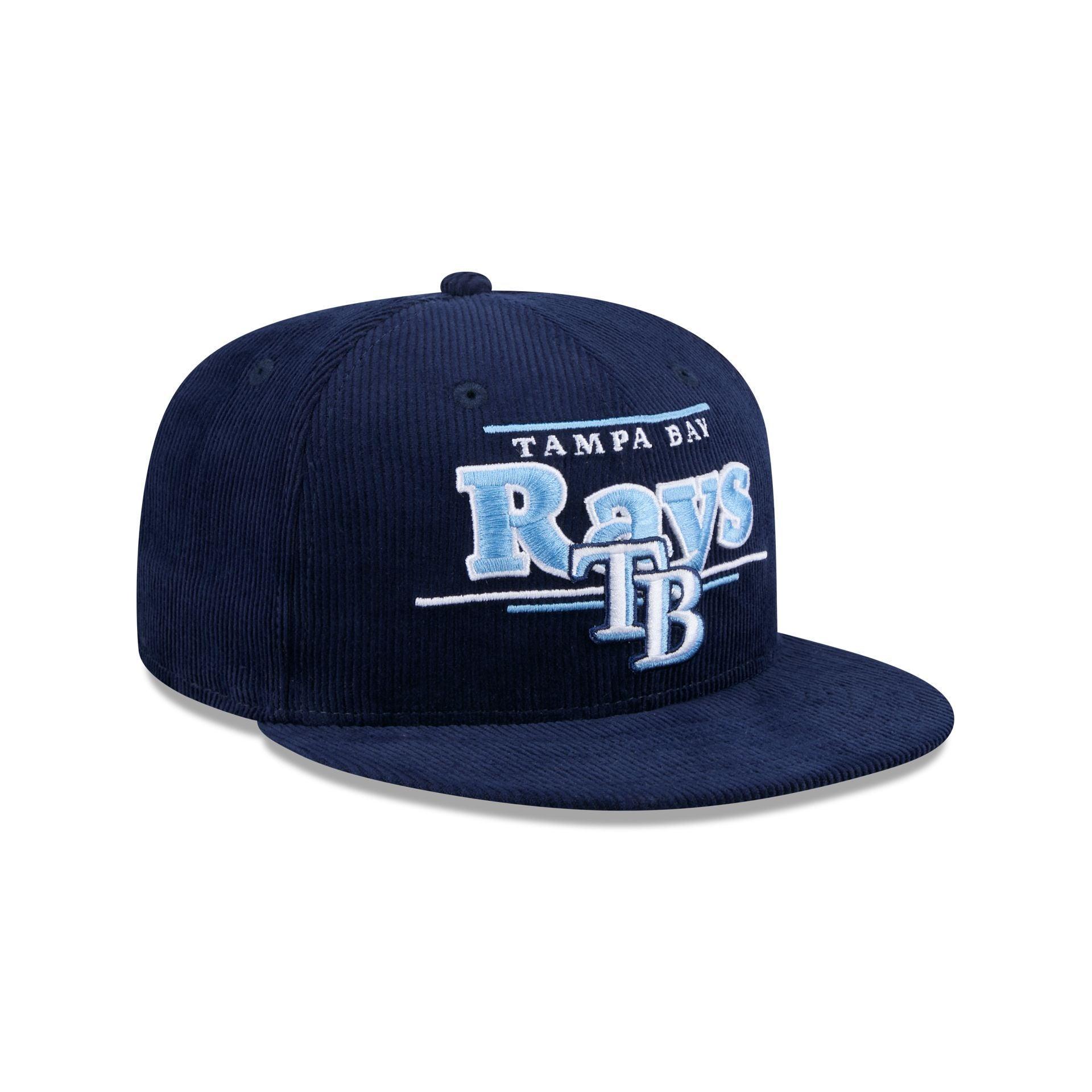 Tampa Bay Rays Throwback Display 9FIFTY Snapback Hat Male Product Image