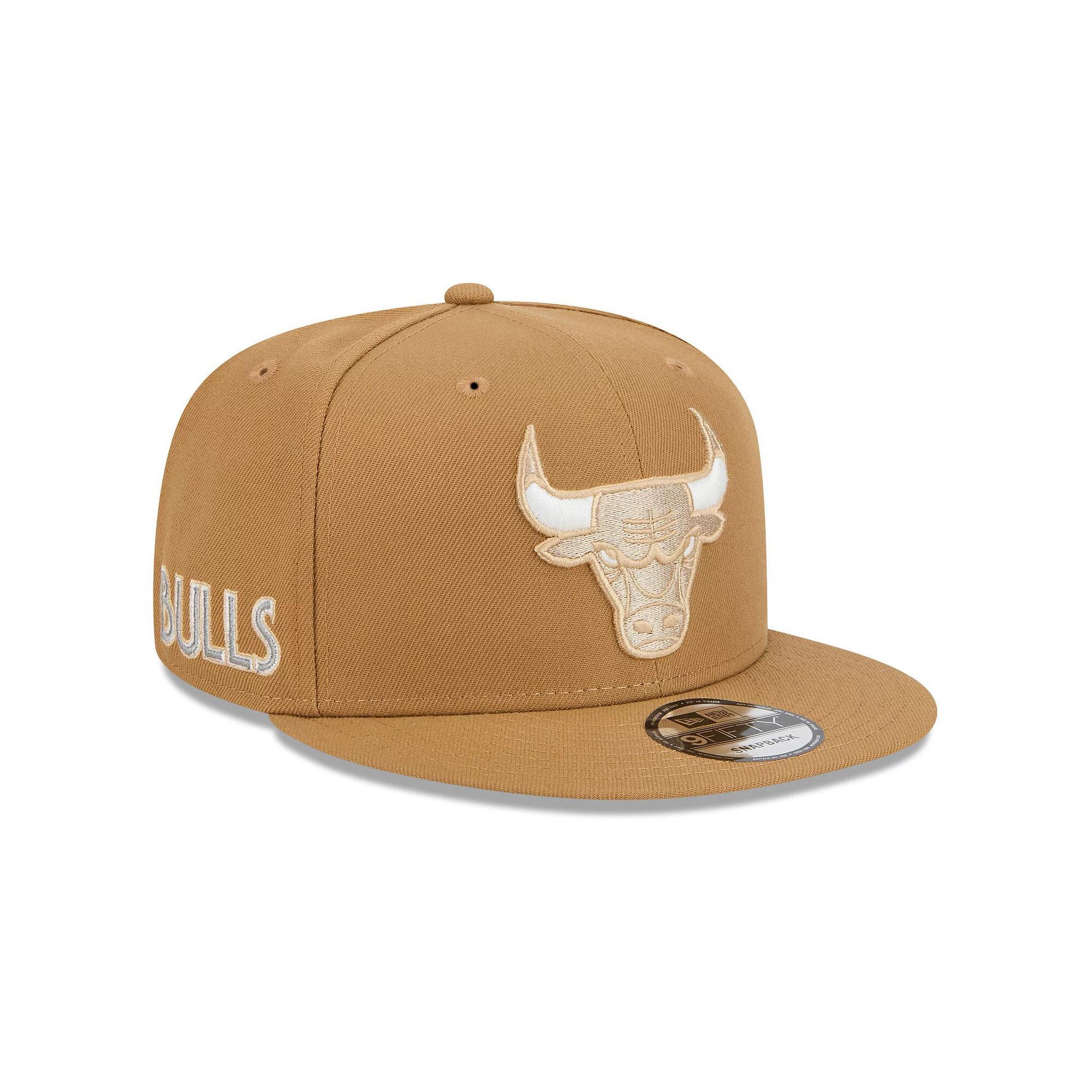 Men's New Era  Tan Chicago Bulls 2024/25 City Edition Alternate 9FIFTY Snapback Hat, Team Product Image