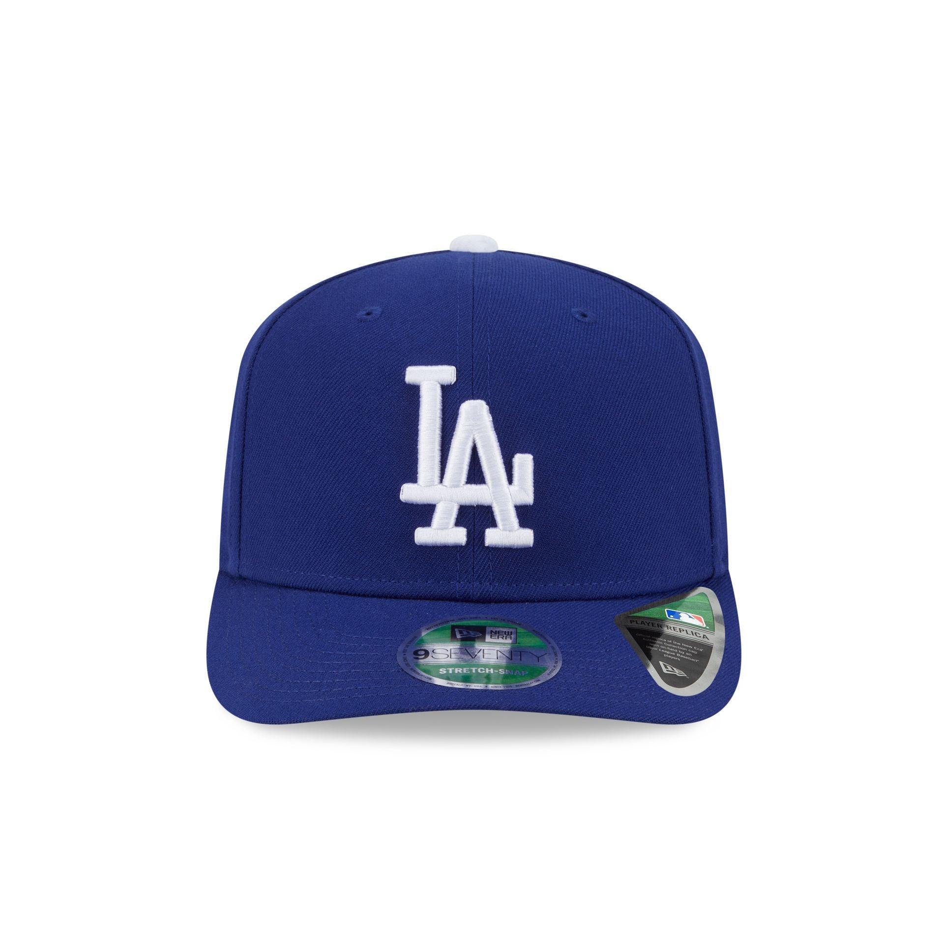 Los Angeles Dodgers Game Authentic Collection 9SEVENTY Stretch-Snap Hat Male Product Image