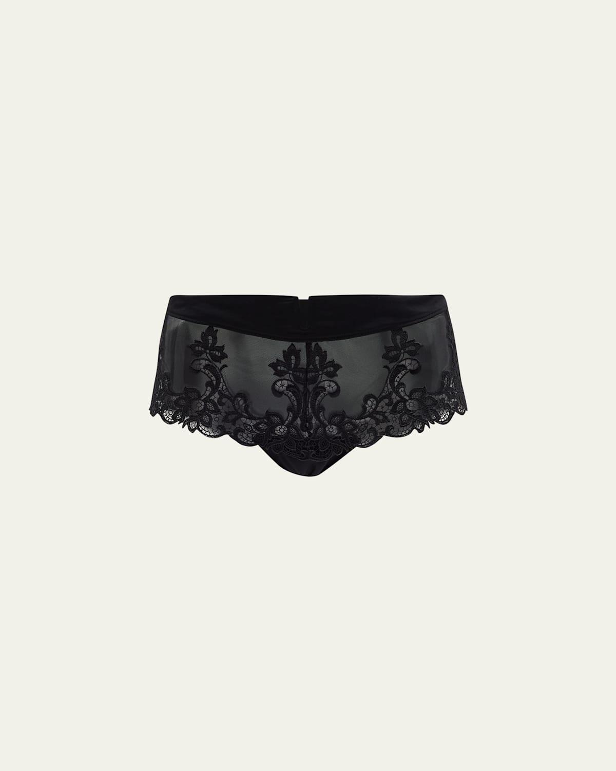 Saga Tattoo Lace Boyshorts Product Image