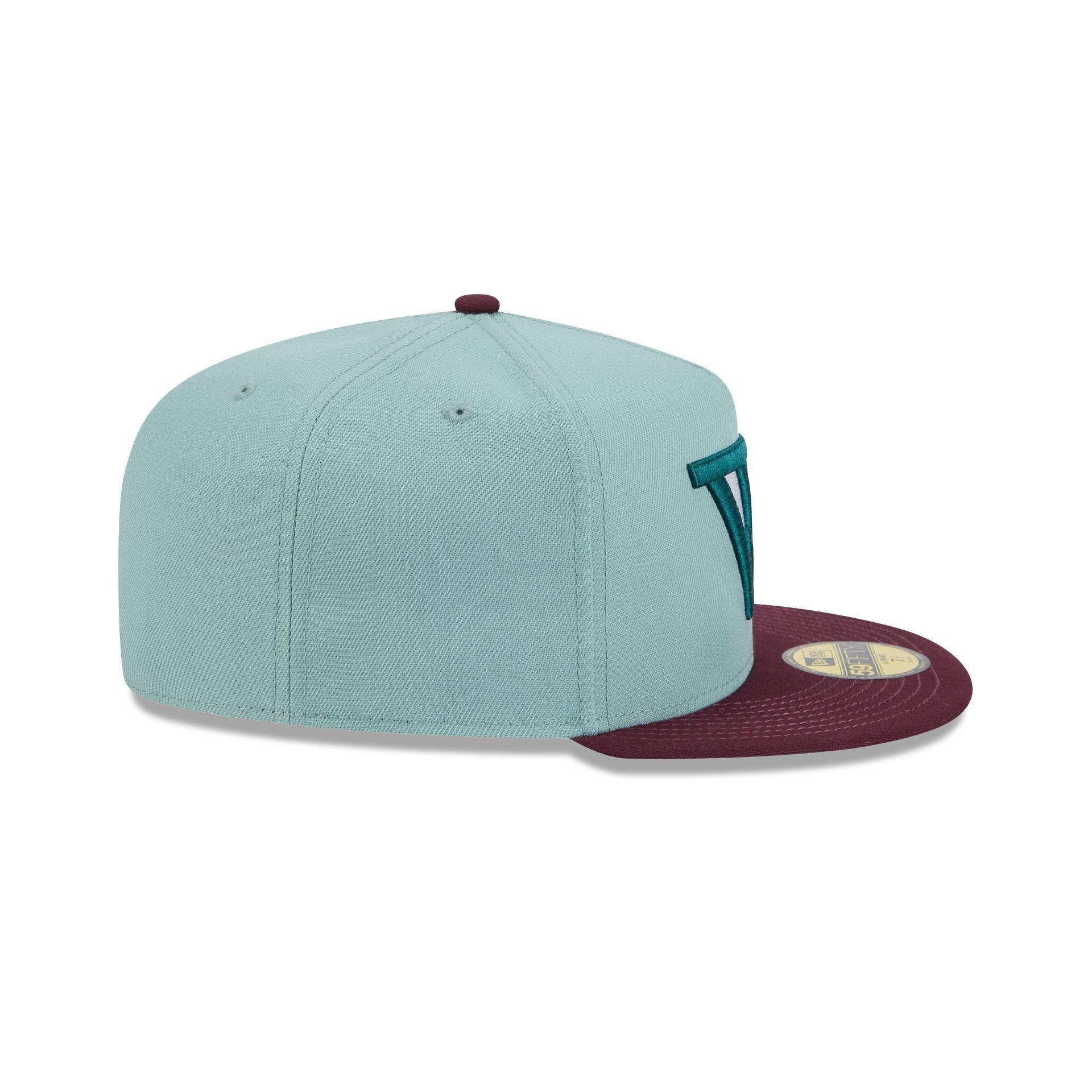 Golden State Warriors Beach Kiss Blue 59FIFTY A-Frame Fitted Hat Male Product Image