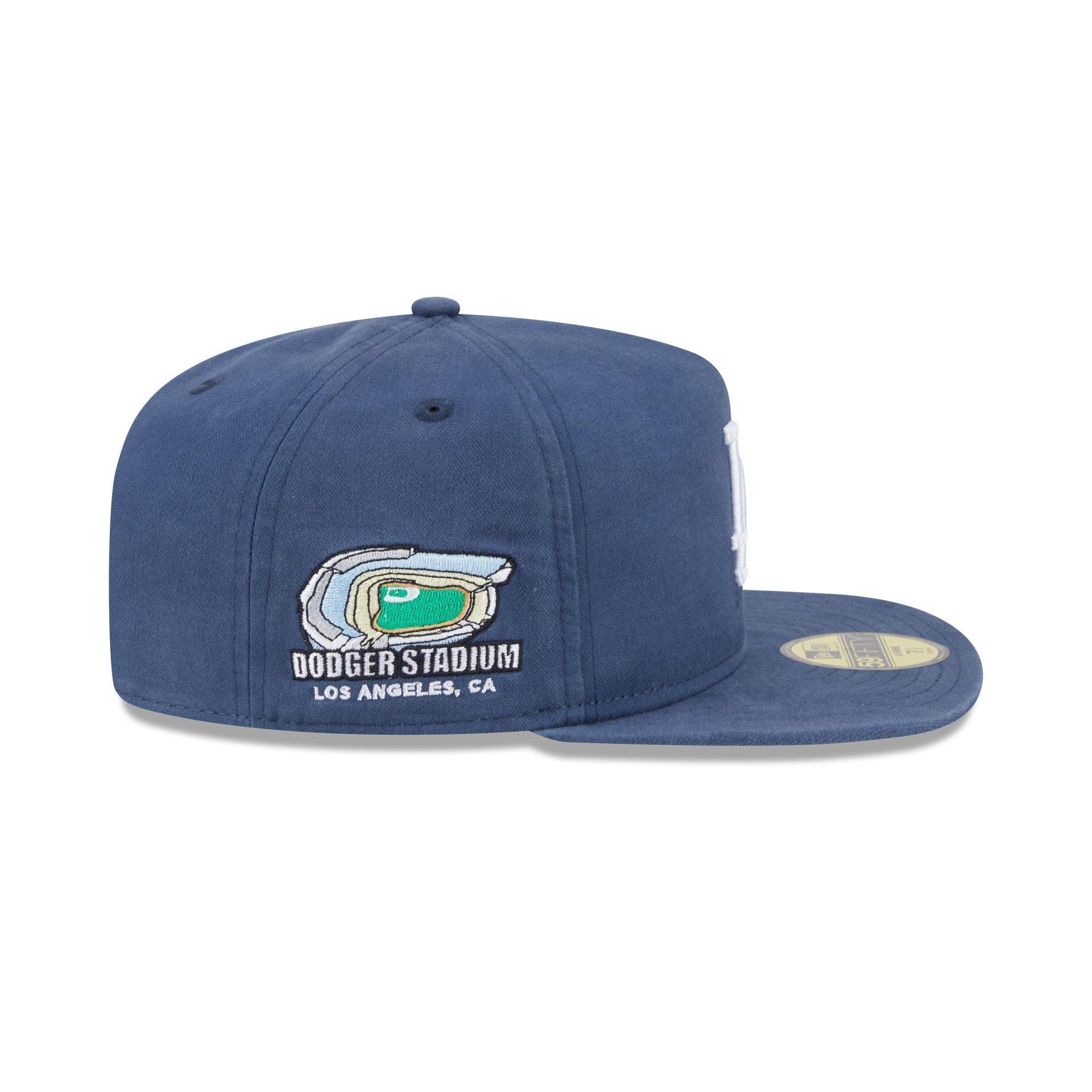 Los Angeles Dodgers Championship Side Flag 59FIFTY A-Frame Fitted Hat Male Product Image