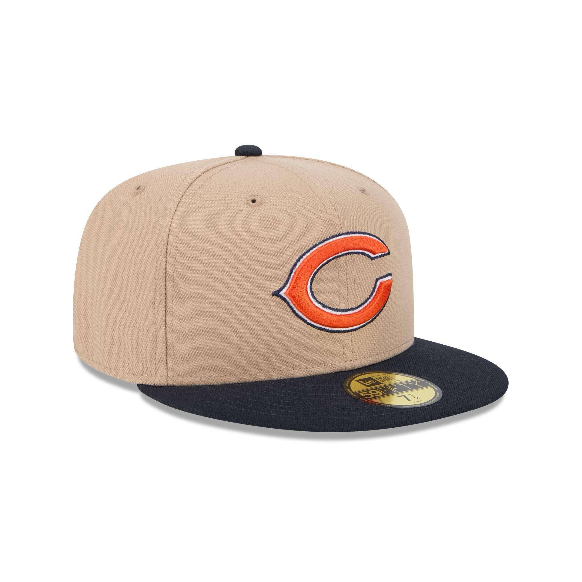 Chicago Bears Camel 59FIFTY Fitted Hat Male Product Image