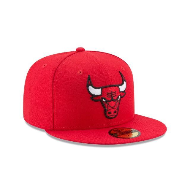 Chicago Bulls Team Color Red 59FIFTY Fitted Hat Male Product Image