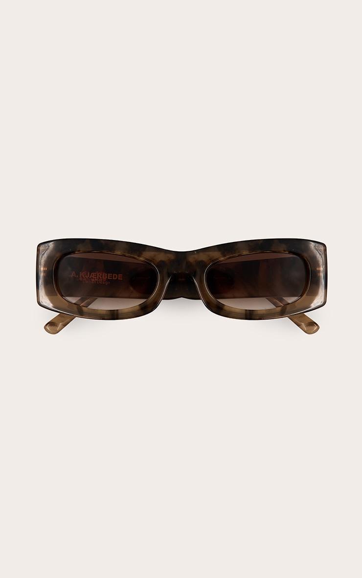 A.KJÆRBEDE Frida Sunglasses - Coquina Product Image