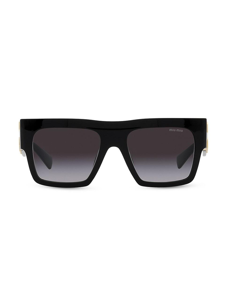 Logo Oversized Square Acetate Sunglasses Product Image