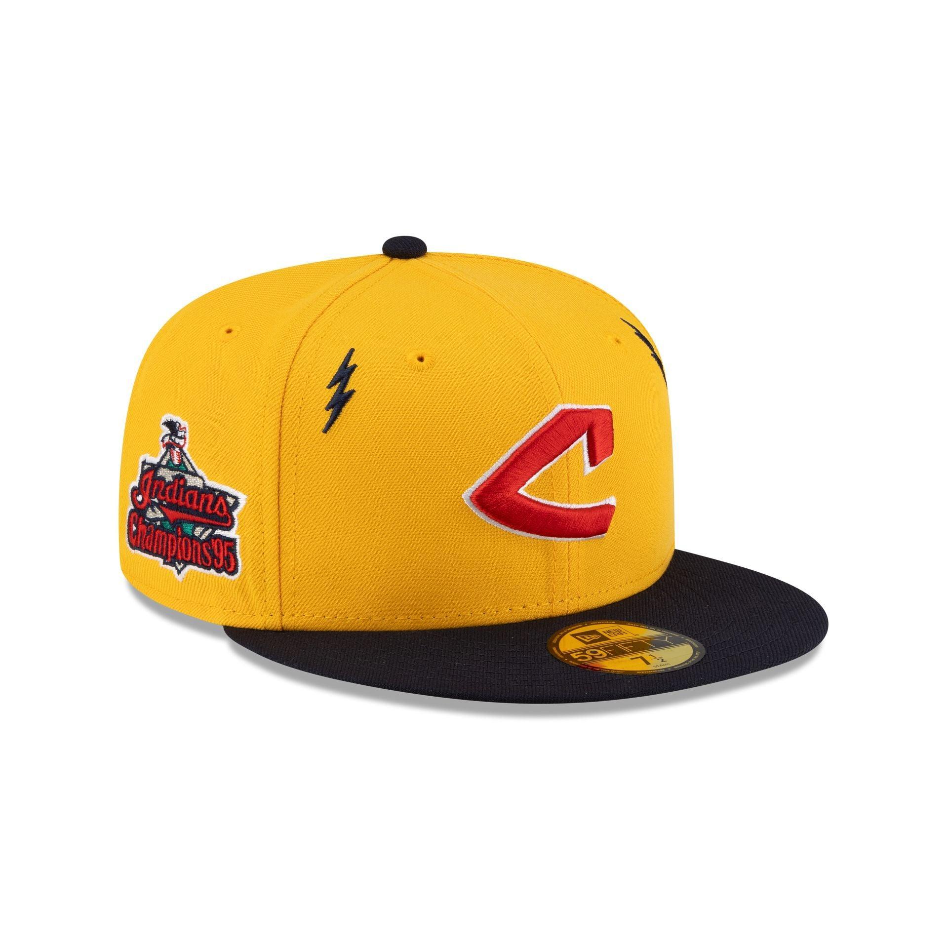 Diet Starts Monday x Cleveland Guardians Lightening Bolts 59FIFTY Fitted Hat Male Product Image