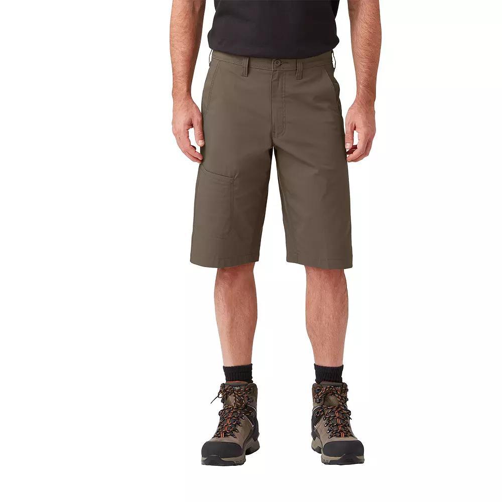 Men's Dickies Temp-iQ® 13-in. Performance Hybrid Utility Shorts, Size: 44, Brown Product Image