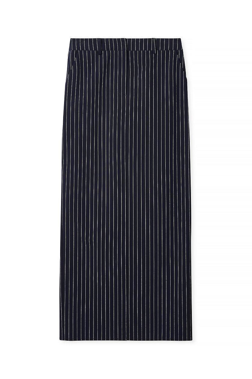 Striped Maxi Skirt Product Image