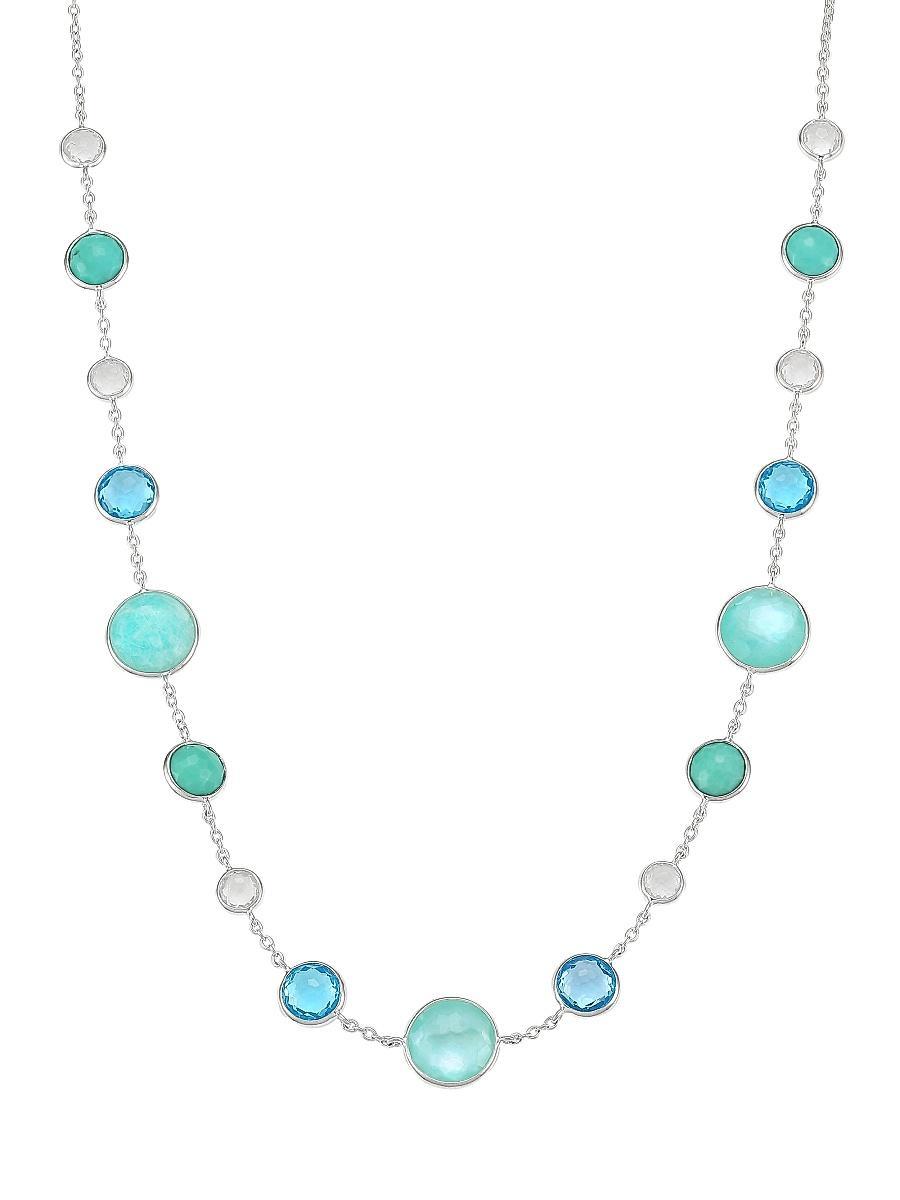 Womens Lollipop Lollitini Sterling Silver & Multi-Stone Necklace Product Image
