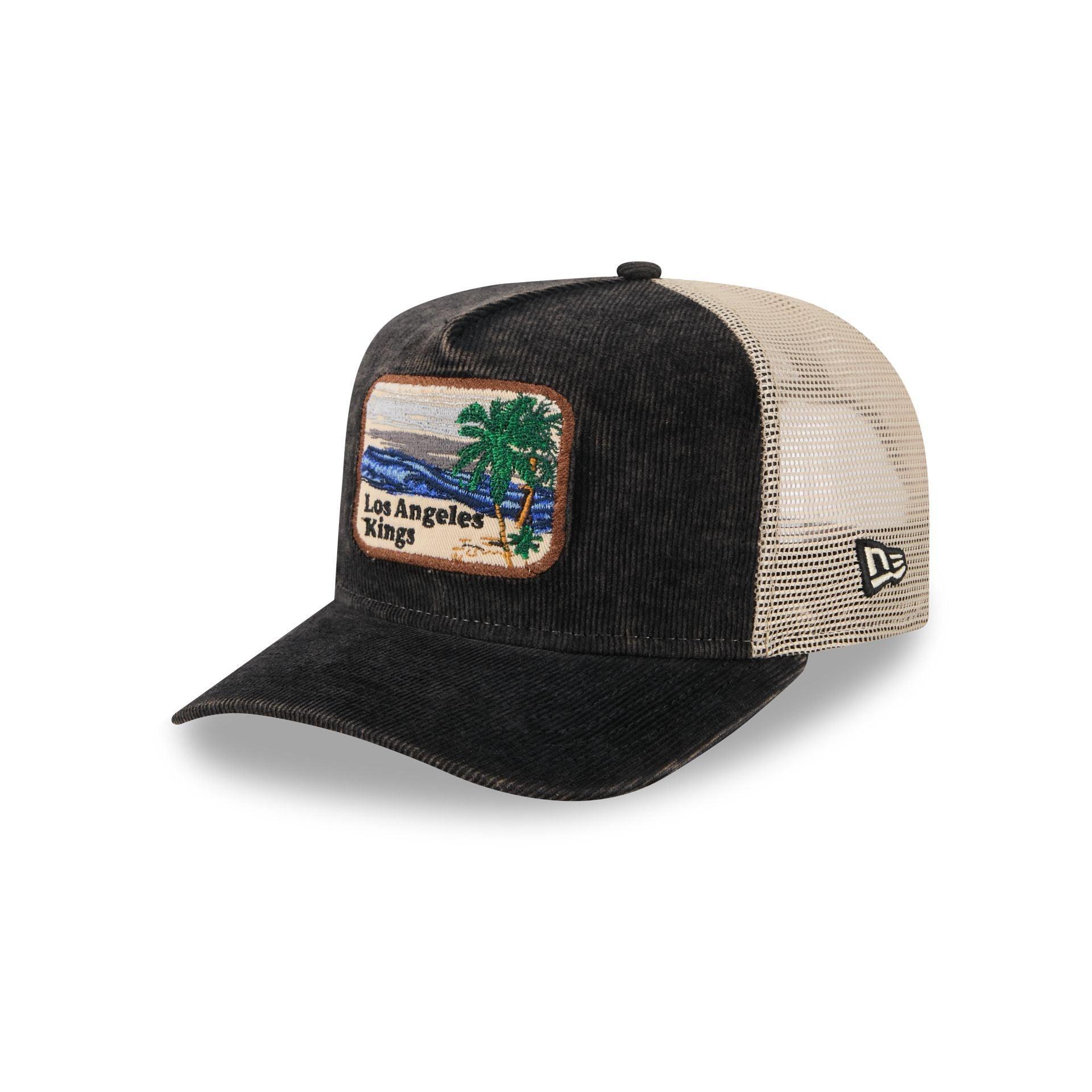 Los Angeles Kings Vintage Landscape 9FIFTY A-Frame Trucker Hat Male Product Image