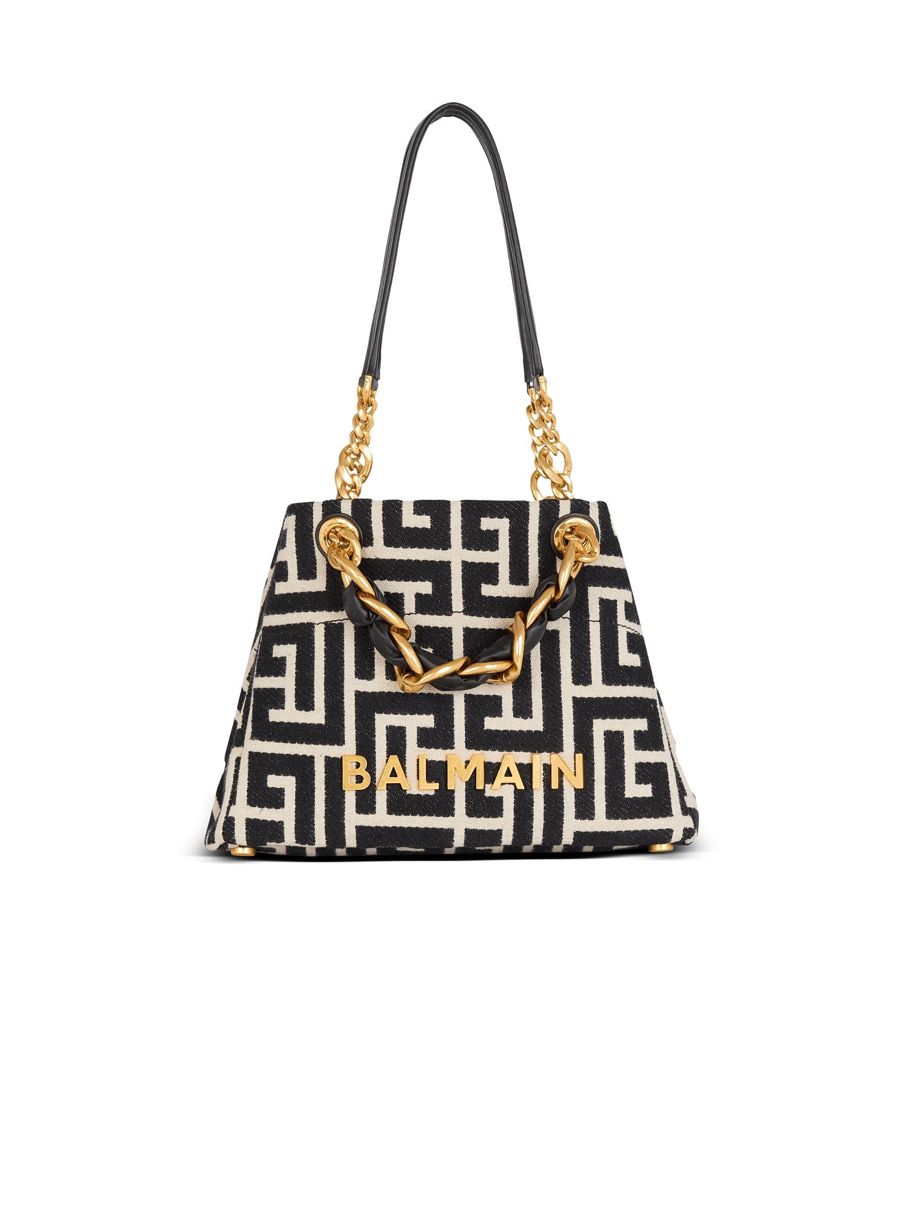 Small 1945 Soft monogrammed jacquard tote bag Product Image