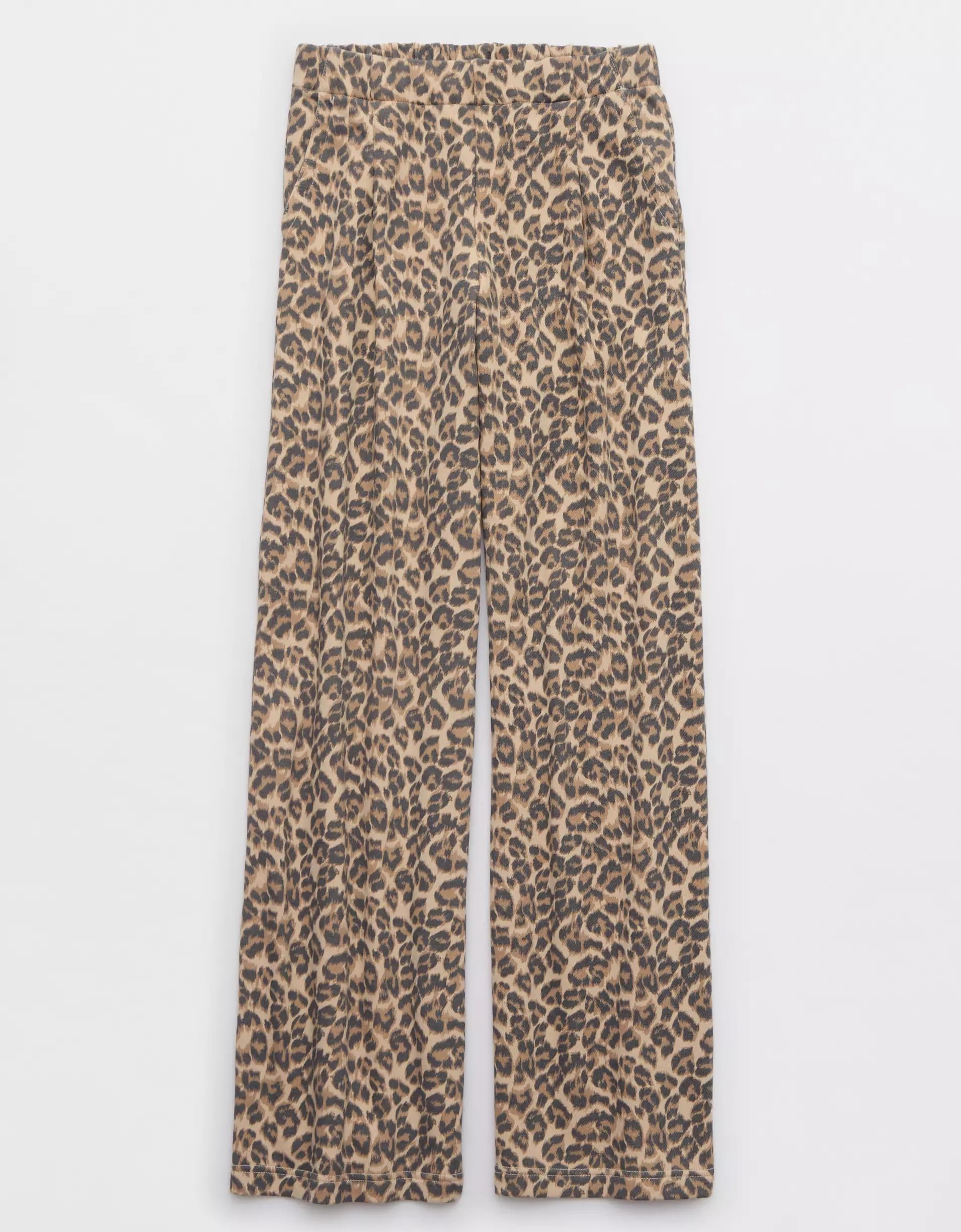 Aerie New Heights Fleece Trouser Product Image