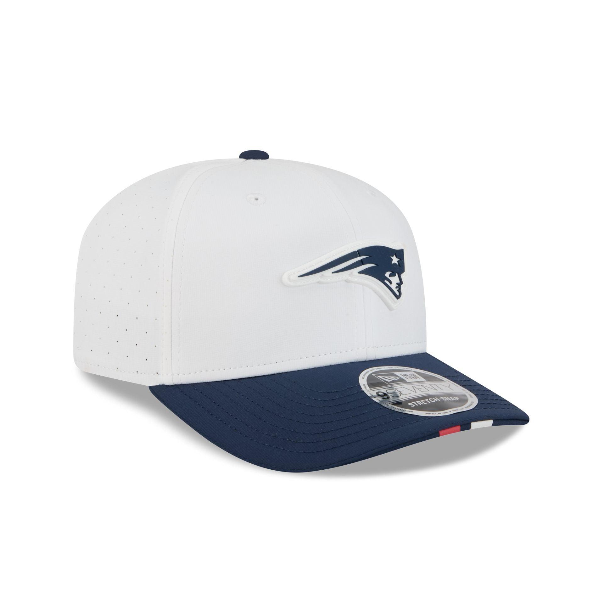 New England Revolution 2025 Jersey Hook 9SEVENTY Stretch-Snap Hat Male Product Image