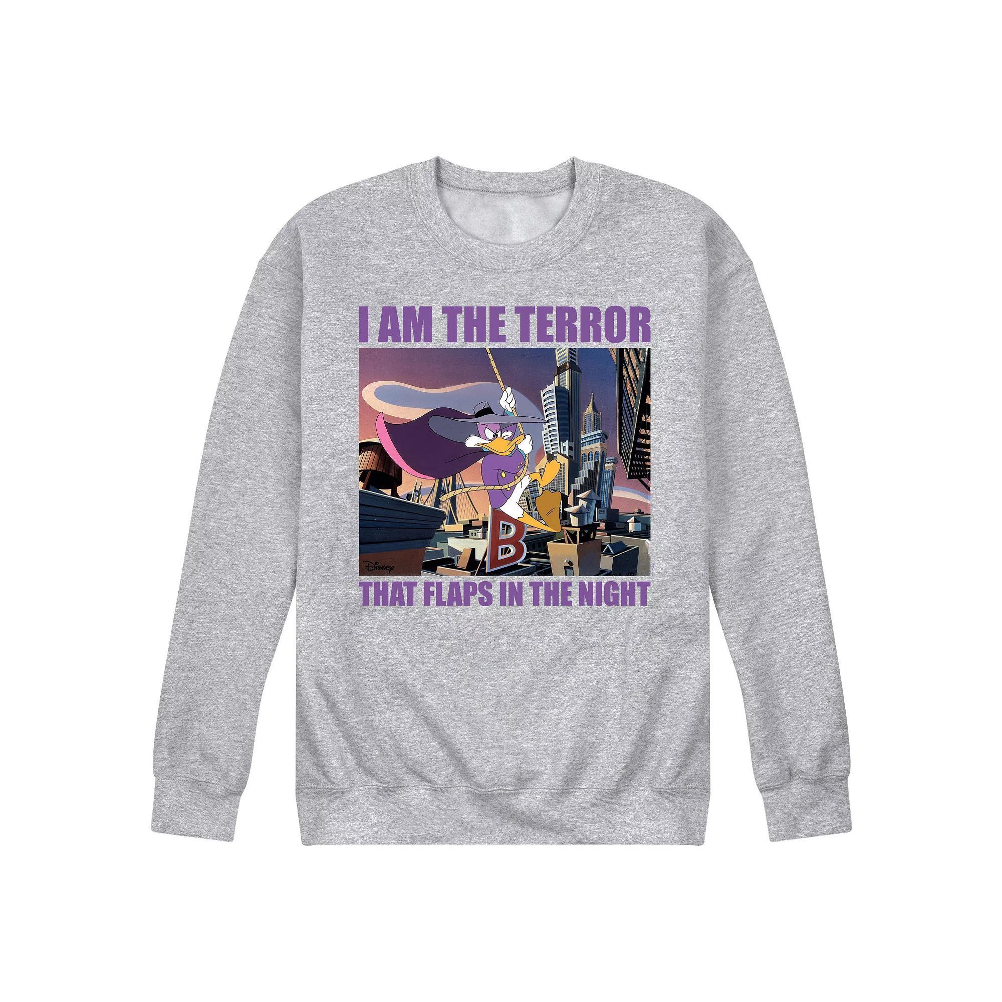 Disneys Darkwing Duck Mens Terror Fleece Sweatshirt Product Image