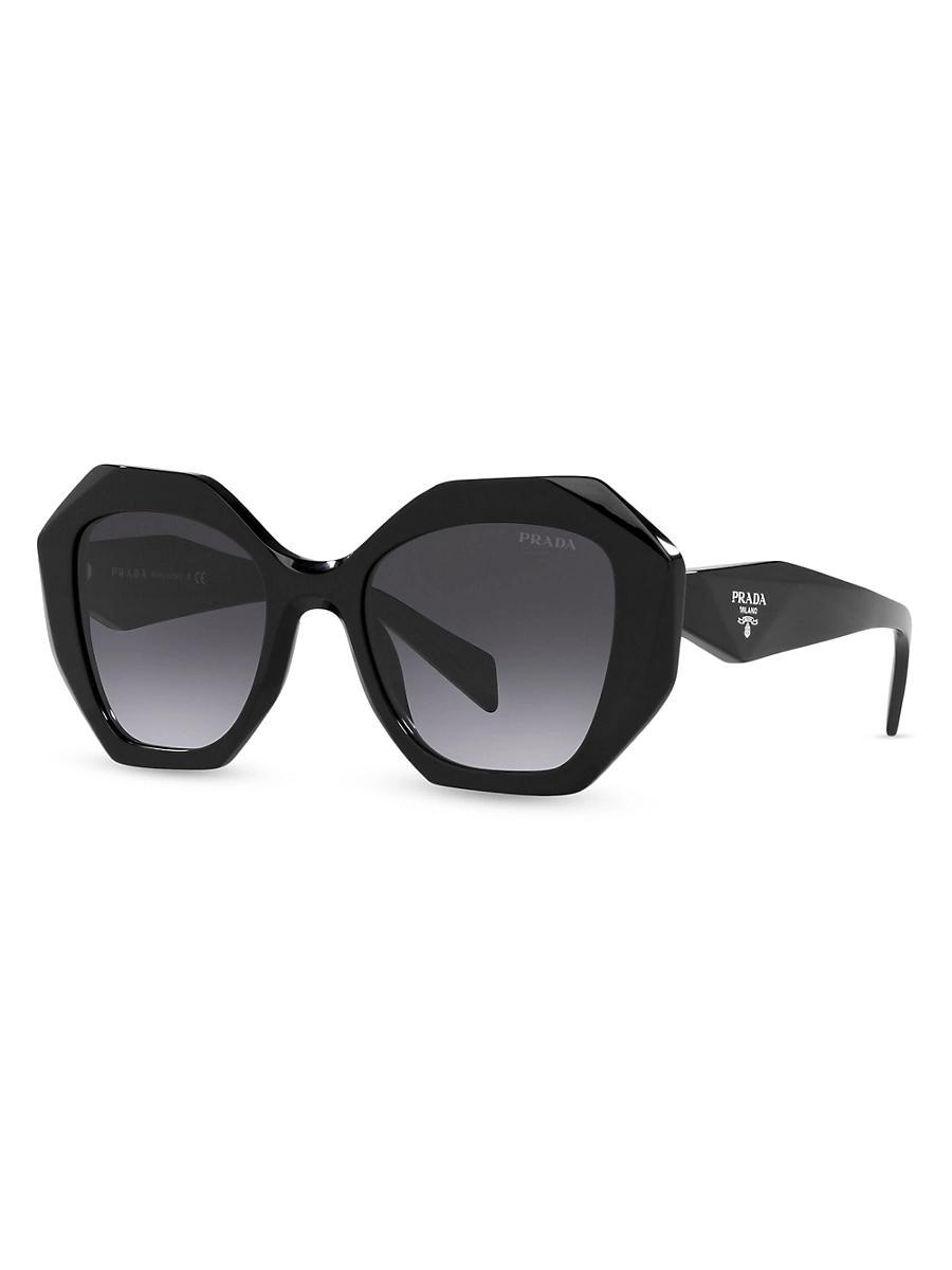 Prada PR 16WS 53mm Geometric Statement Sunglasses Product Image