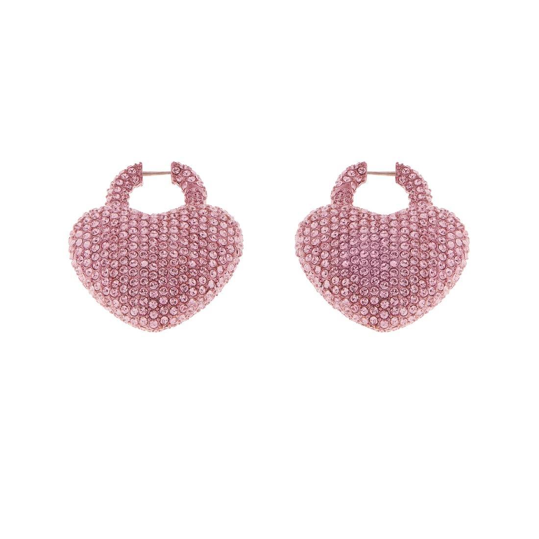 Women's Minnie Xl Earrings  in Pink Product Image