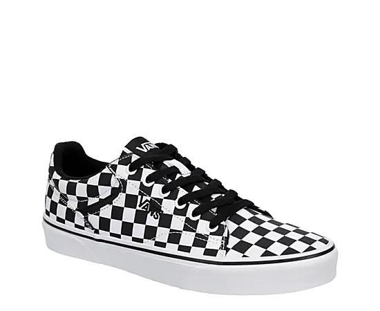 Vans® Seldan Men's Shoes, Size: 10.5, Checkerboard Product Image