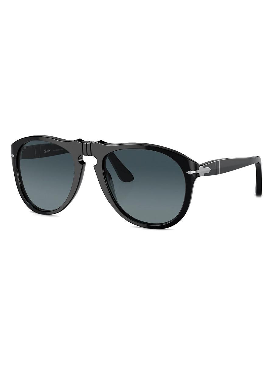 Mens 56MM Aviator Sunglasses Product Image