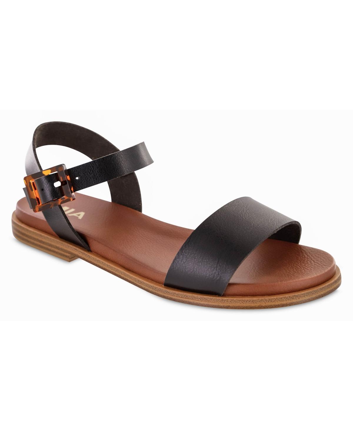 Mia Womens Peyton Round Toe Flat Sandals Product Image