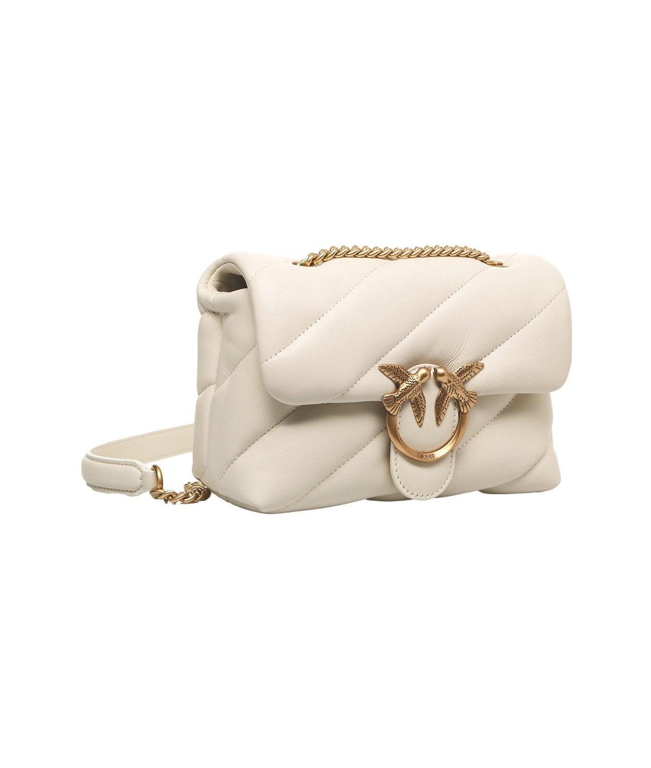 Leather shoulder bag 'Mini Love Puff' Product Image