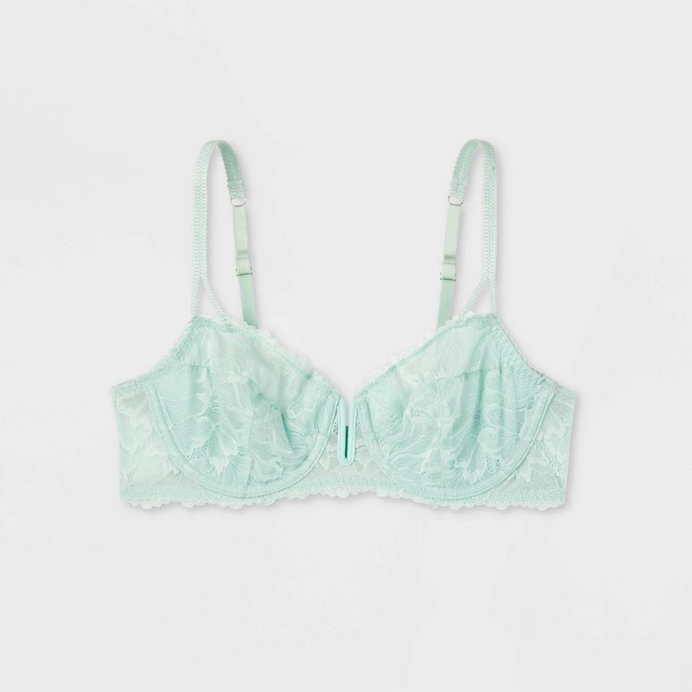 Womens Unlined Balconette Bra - Auden Black 36C Product Image