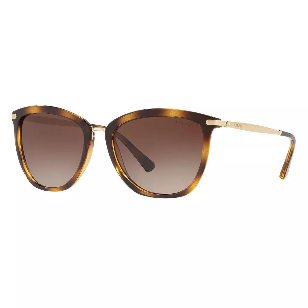 Womens Ralph by Ralph Lauren 55mm RA5245 Gradient Cat Eye Sunglasses Product Image