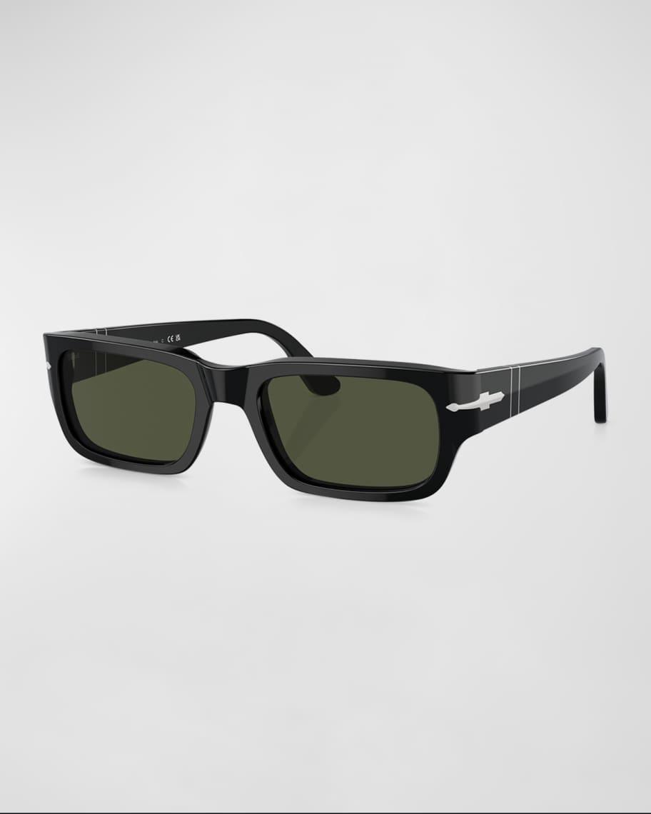Mens Acetate Rectangle Sunglasses Product Image