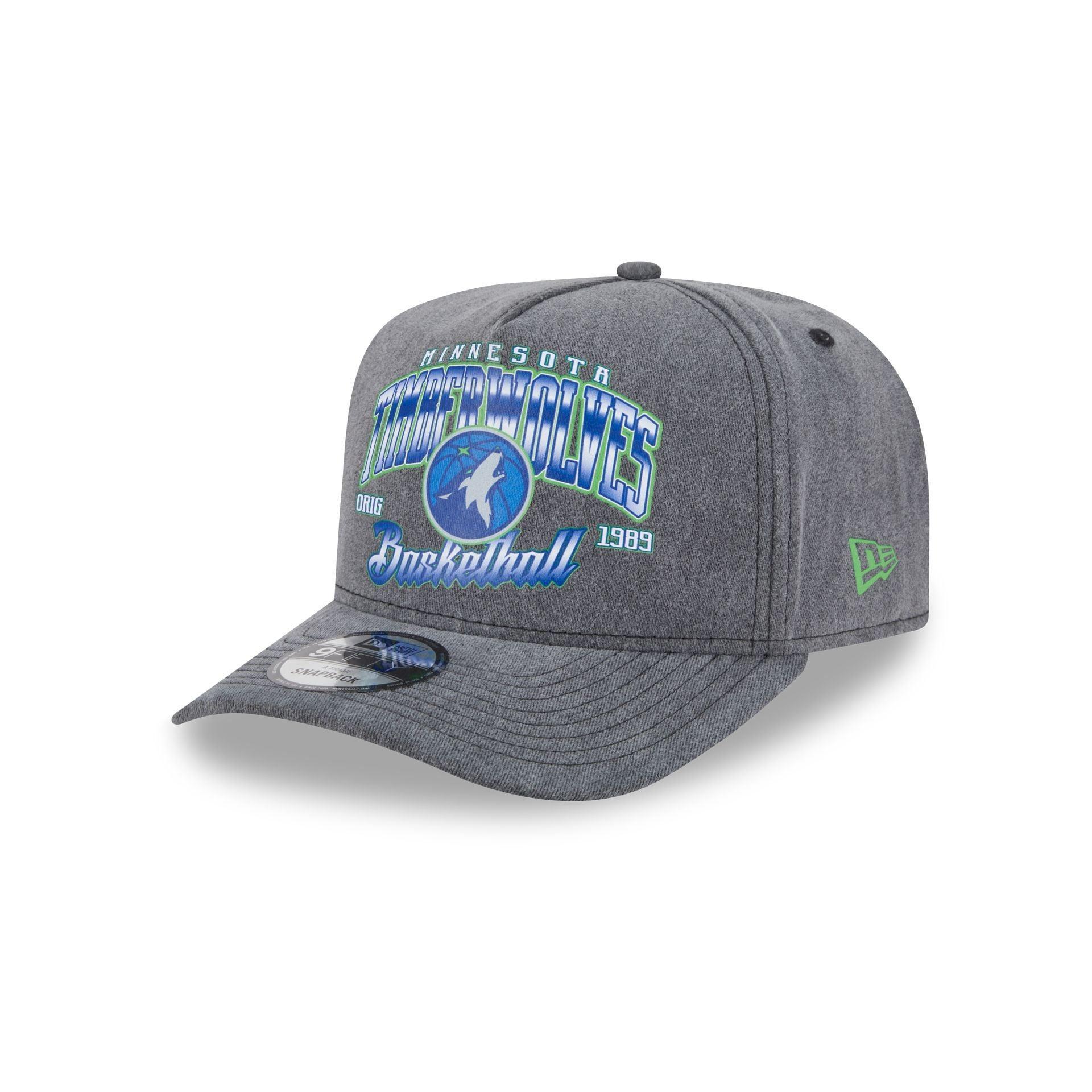Minnesota Timberwolves Washed 9FIFTY A-Frame Snapback Hat Male Product Image