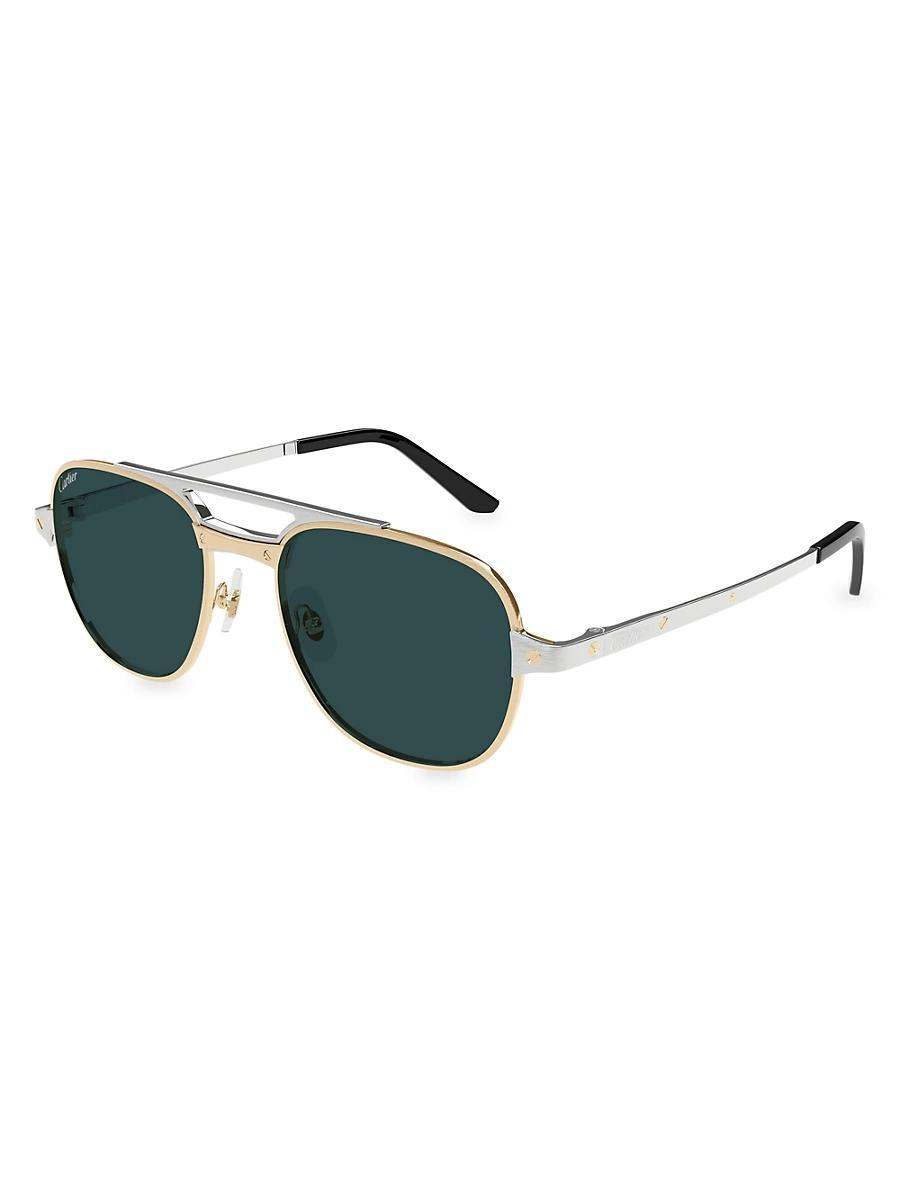 Mens Santos Classic 59MM Round Sunglasses Product Image