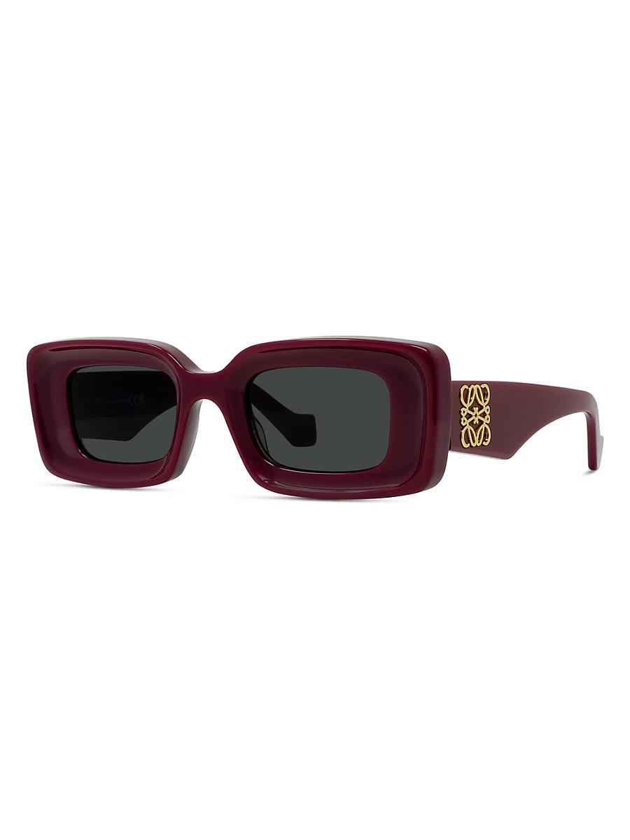Anagram Beveled Acetate Rectangle Sunglasses Product Image