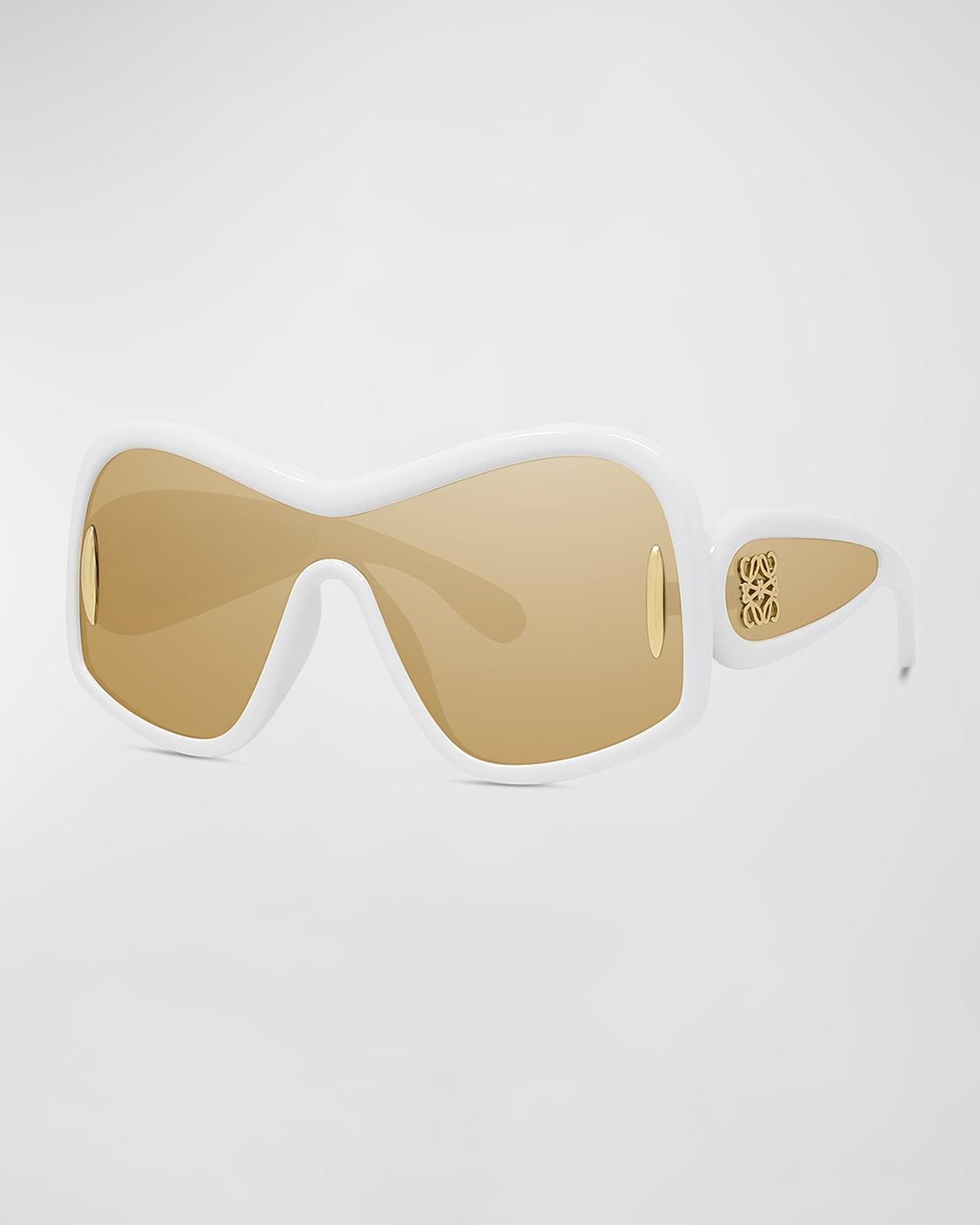 Loewe Anagram Fashion Mirrored Mask Sunglasses Product Image