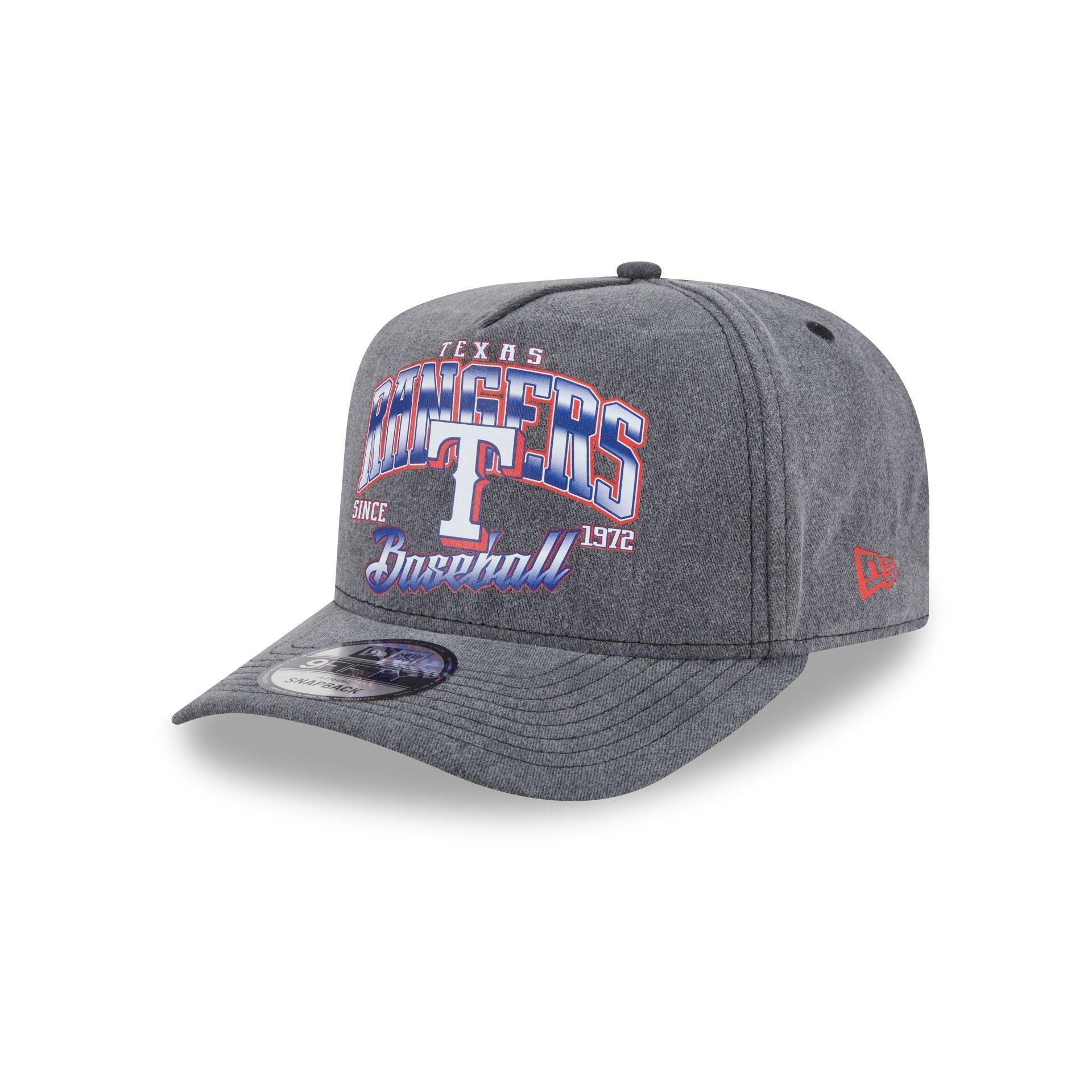 Texas Rangers Washed 9FIFTY A-Frame Snapback Hat Male Product Image